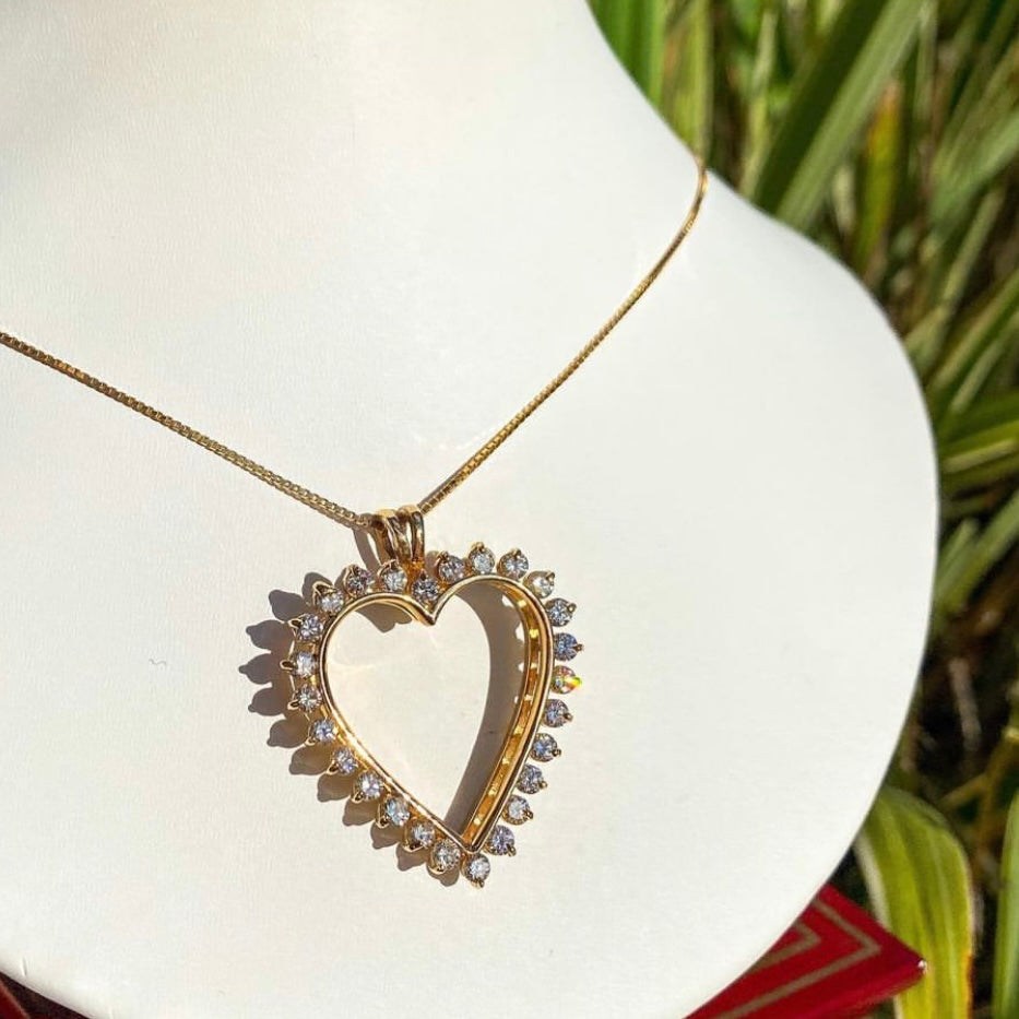 Diamond Heart Necklace