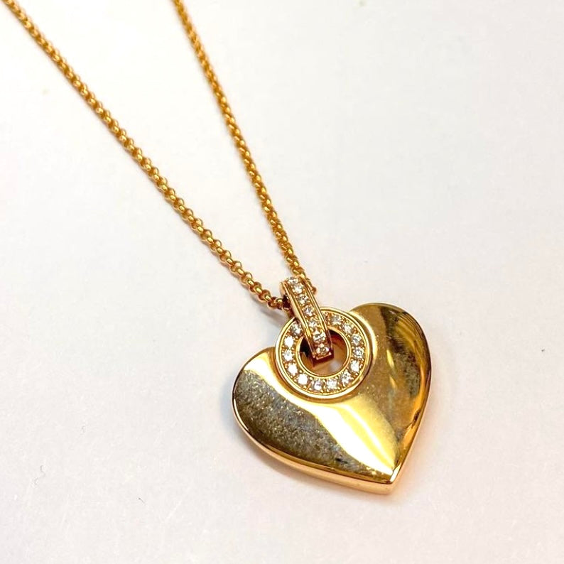 18K Rose Gold BVLGARI Necklace